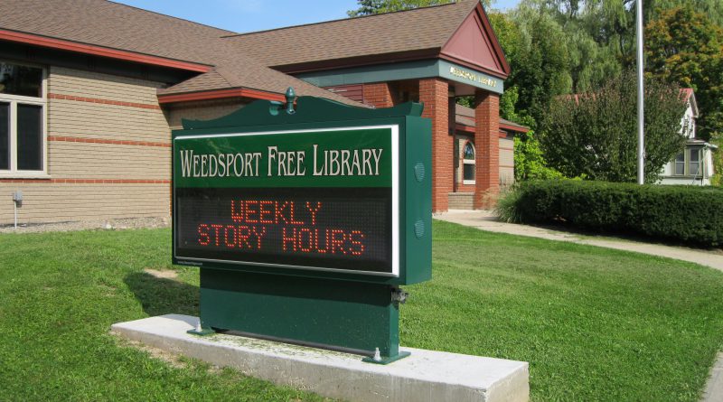Weedsport Free Library Front